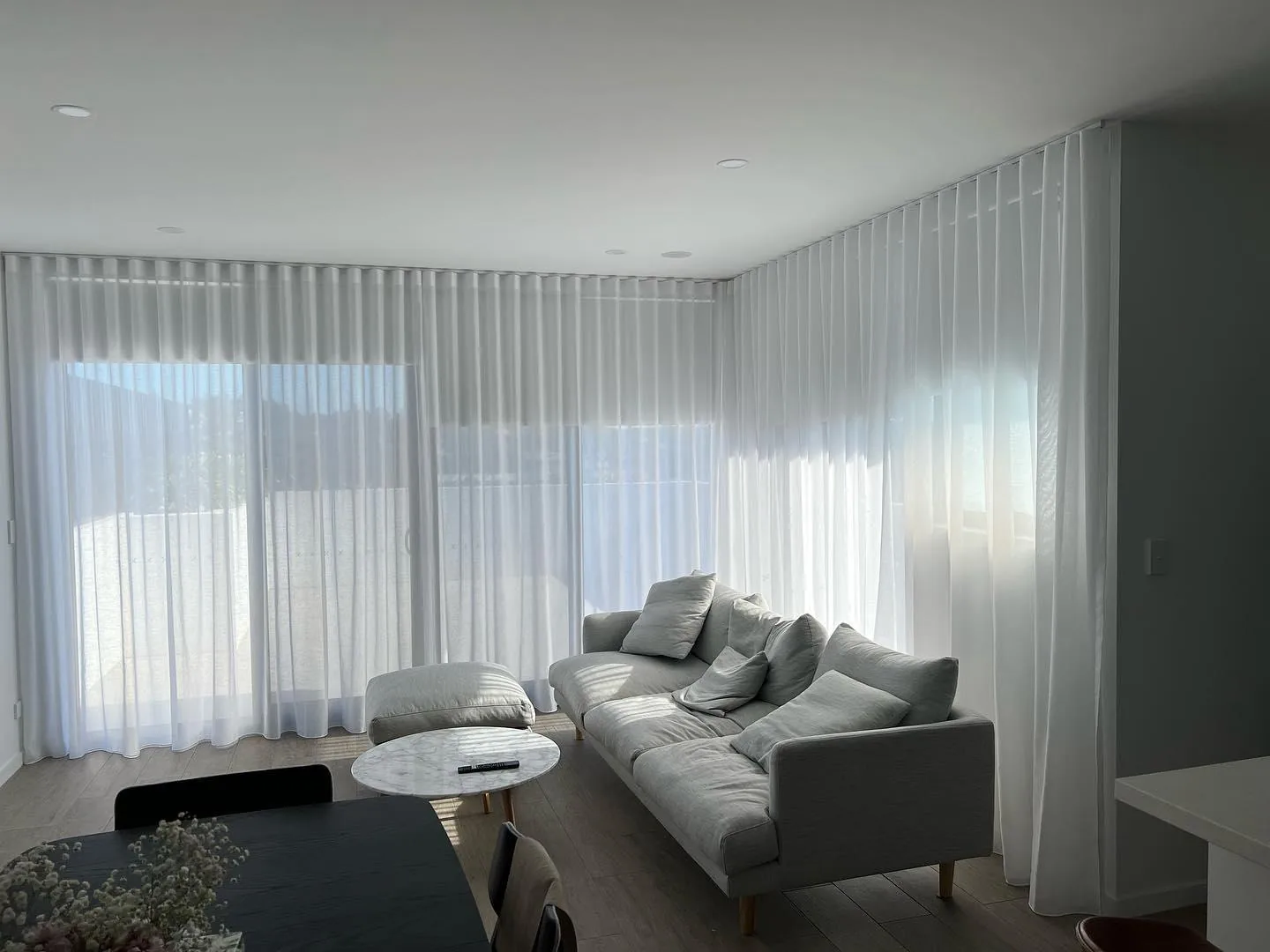 Window furnishings by Studio Curtains & Blinds, Brisbane