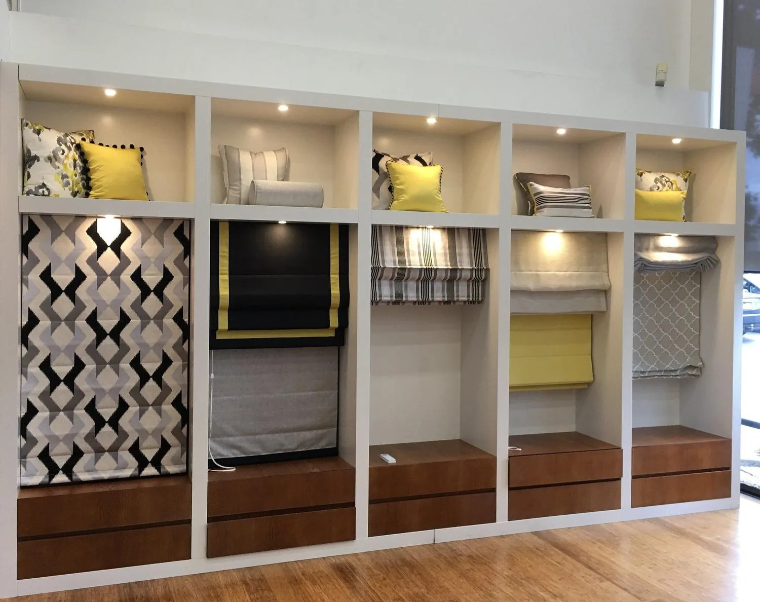 Window furnishings by Studio Curtains & Blinds, Brisbane