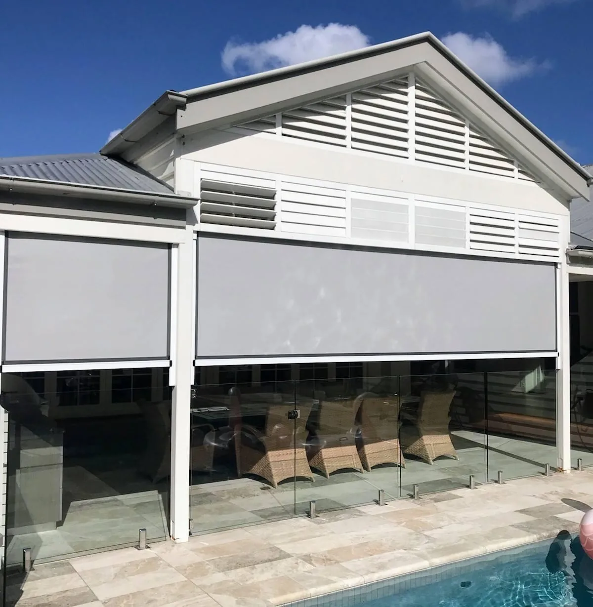 Window furnishings by Studio Curtains & Blinds, Brisbane