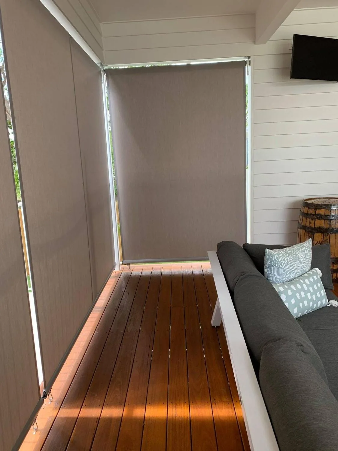Window furnishings by Studio Curtains & Blinds, Brisbane