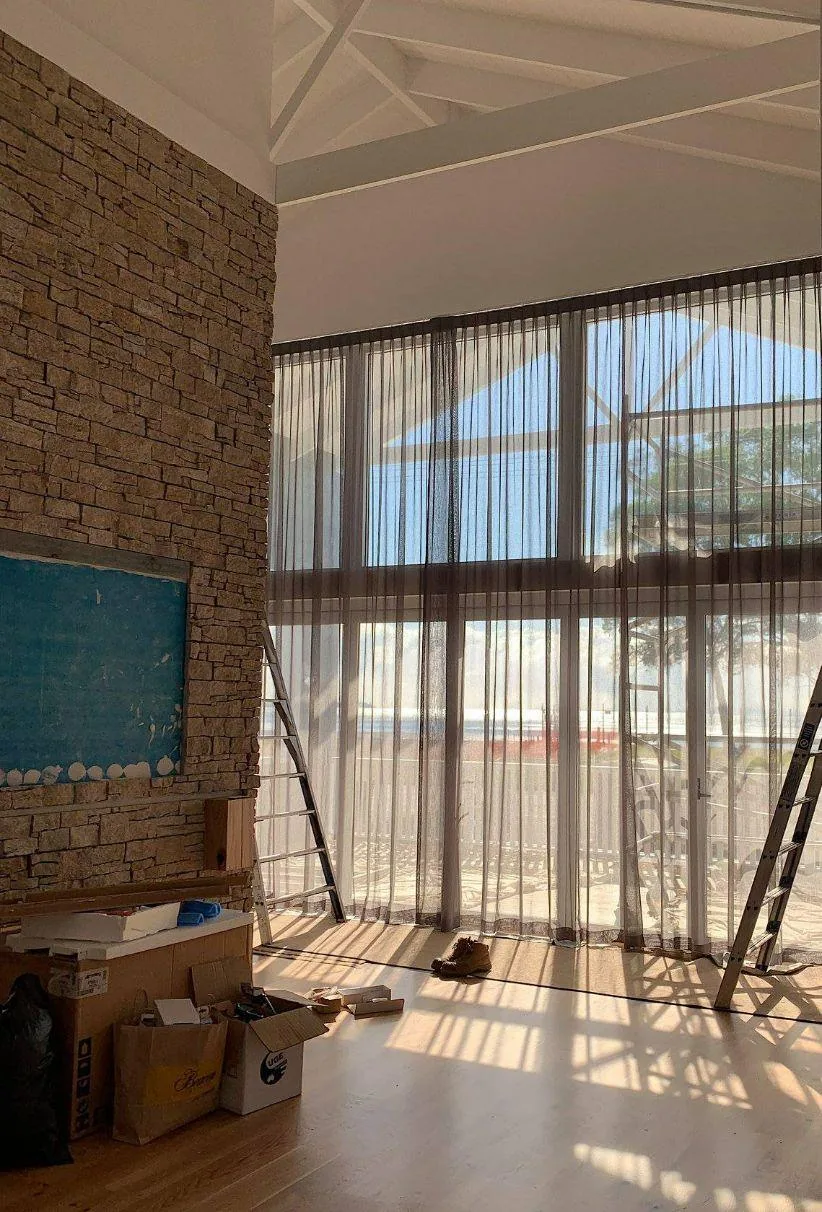 Window furnishings by Studio Curtains & Blinds, Brisbane