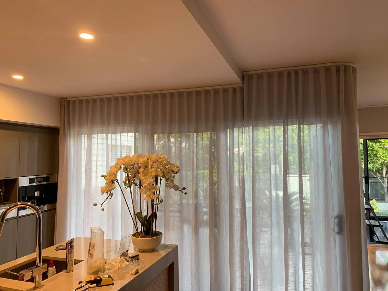Window furnishings by Studio Curtains & Blinds, Brisbane