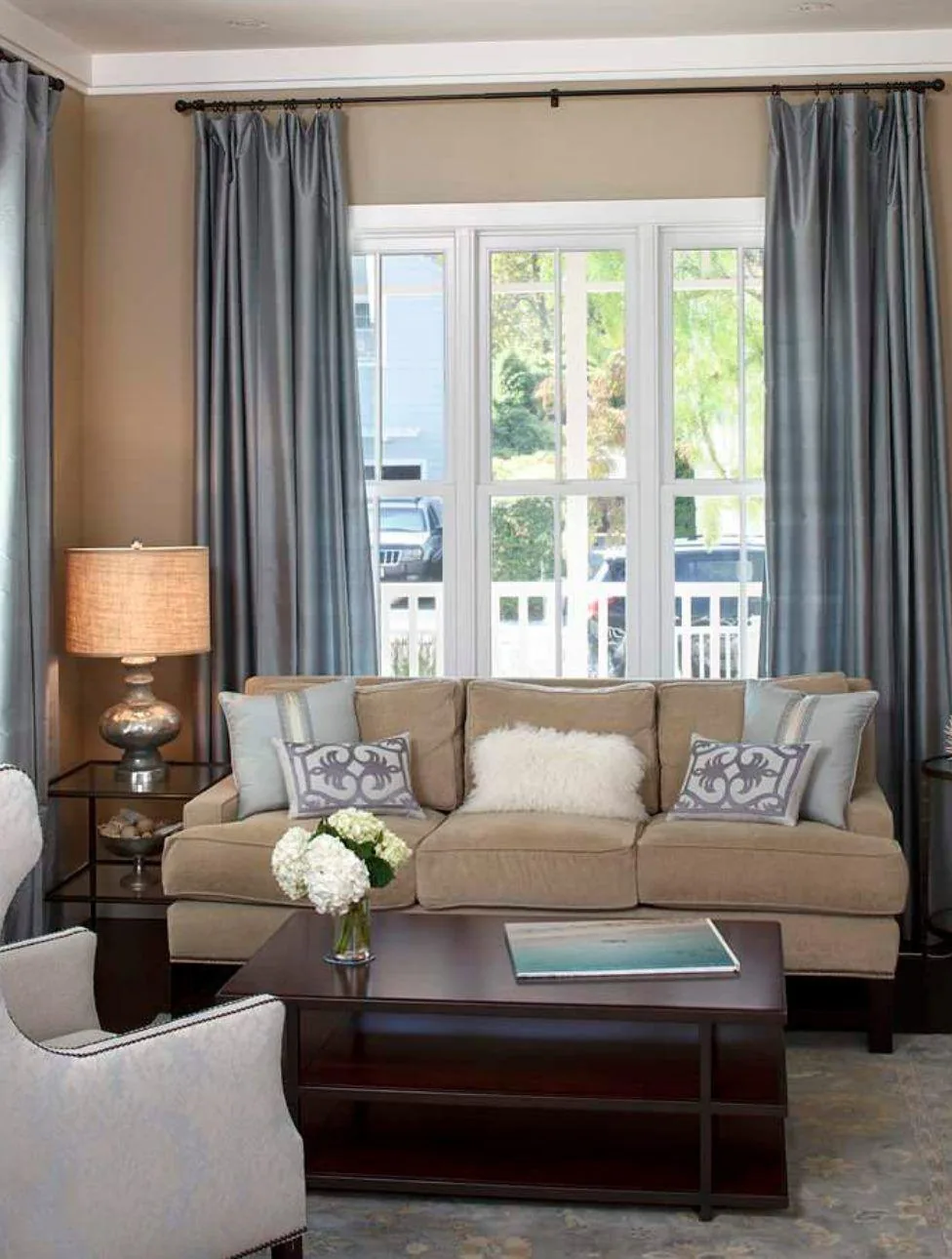 Window furnishings by Studio Curtains & Blinds, Brisbane