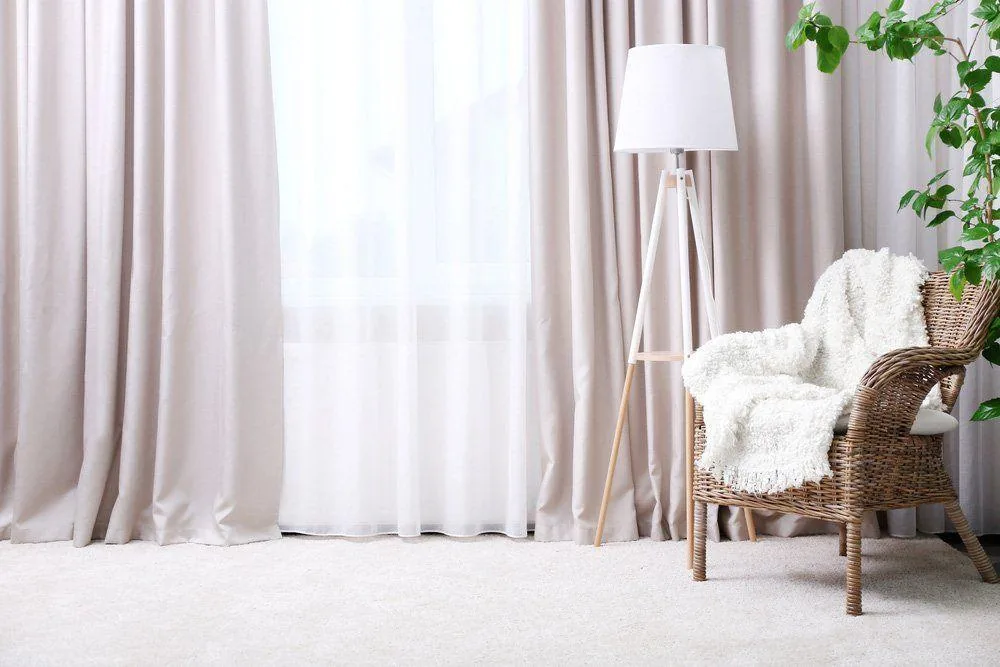 Window furnishings by Studio Curtains & Blinds, Brisbane