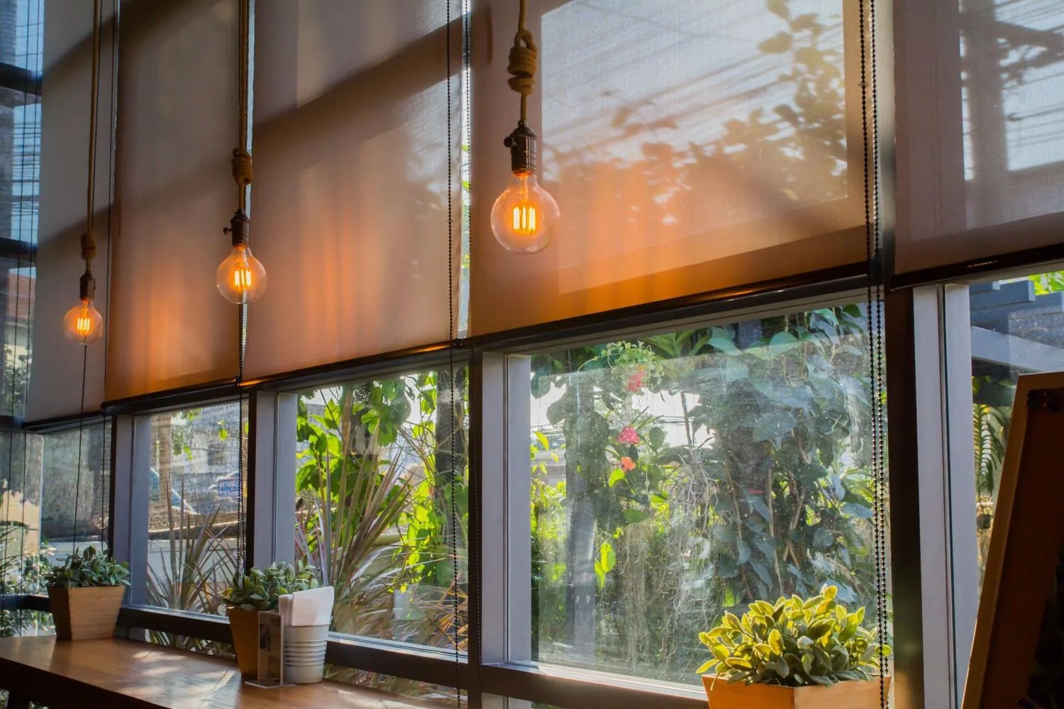 Window furnishings by Studio Curtains & Blinds, Brisbane