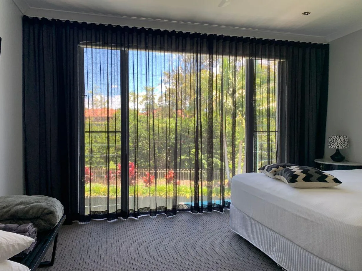 Custom curtains by Studio Curtains & Blinds, Brisbane