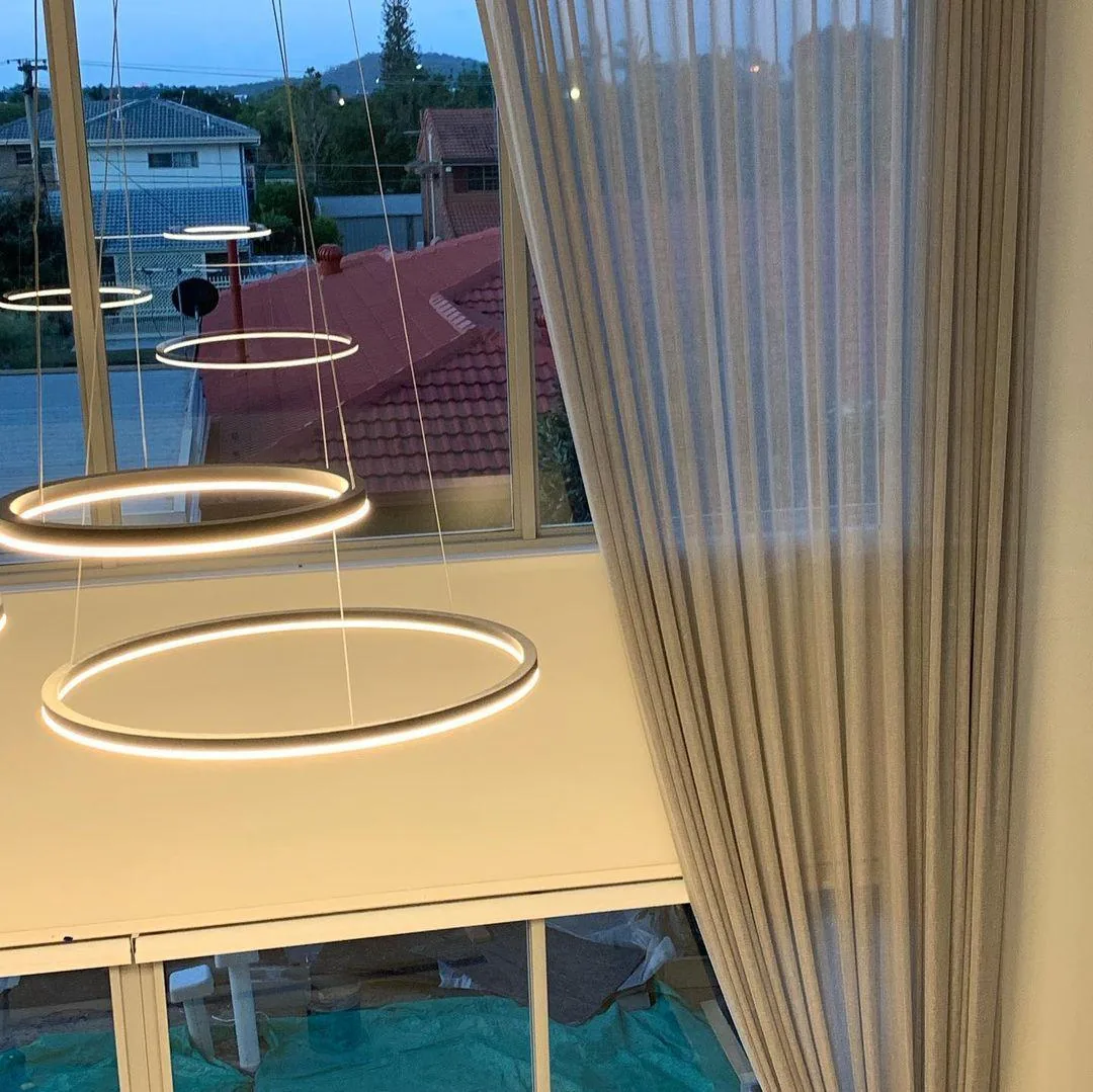 Motorised curtains by Studio Curtains & Blinds, Brisbane