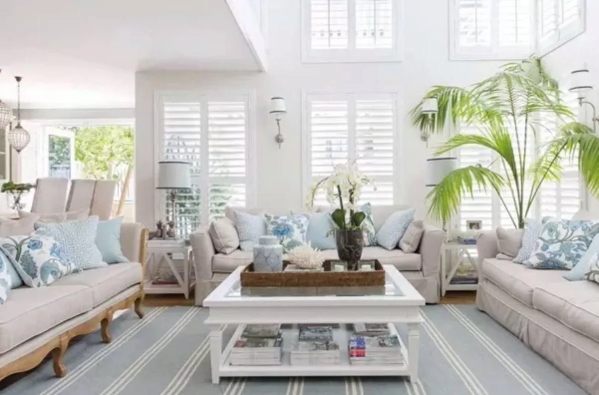 Living room curtains by Studio Curtains & Blinds, Brisbane