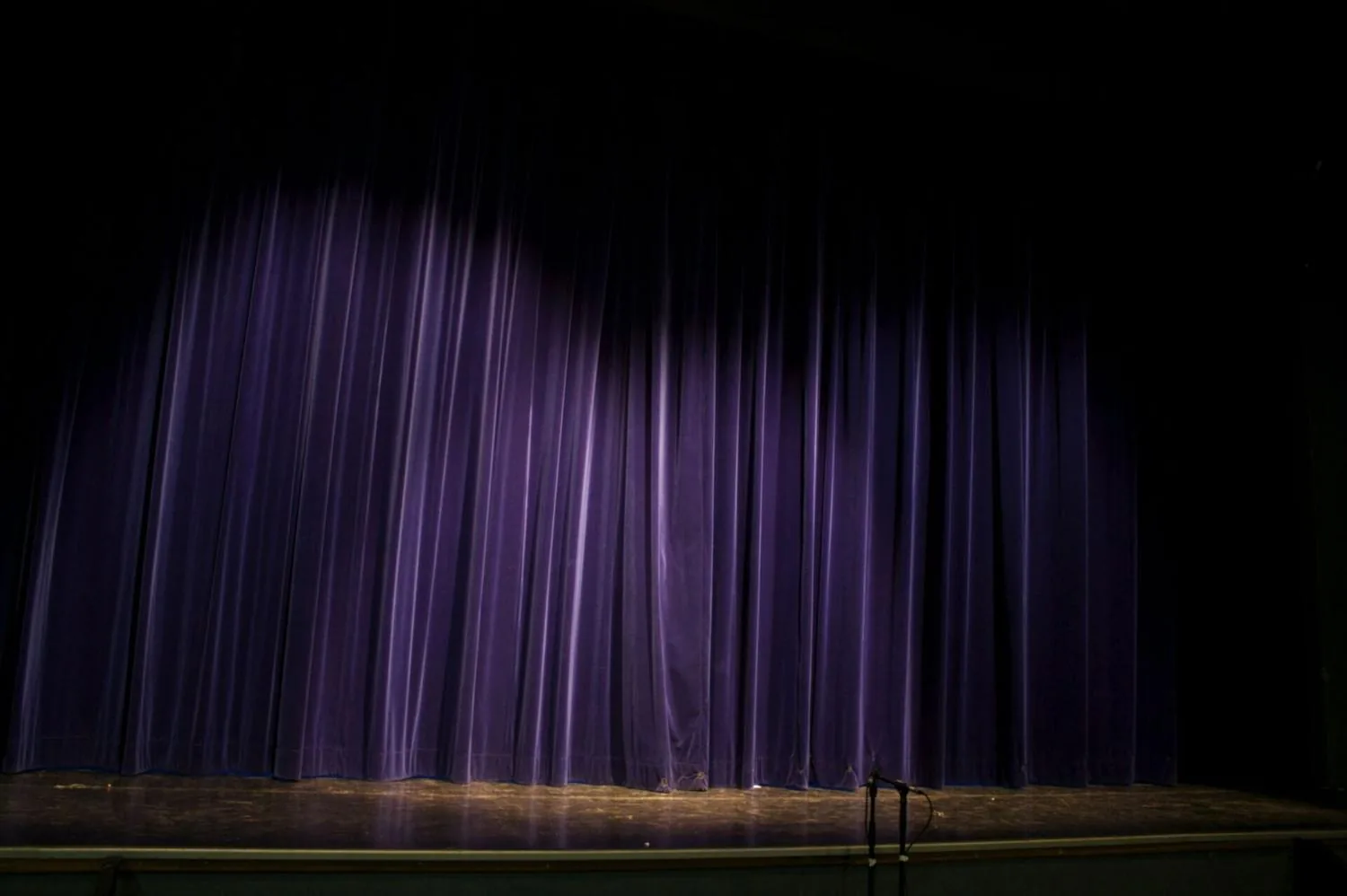 Stage curtains by Studio Curtains & Blinds, Brisbane
